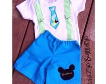 baby boy mickey mouse birthday outfit