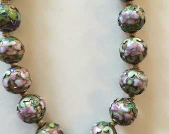 CHINA CLOISONNE NECKLACE