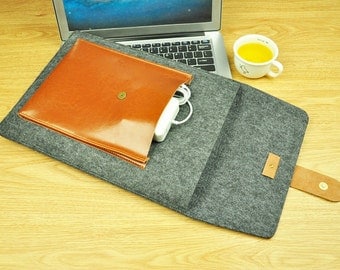 laptop sleeve macbook pro 15, macbook pro 2016 touchbar case, apple accessories macbook pro 2016 case, macbook 12 laptop bag felt--TFL132