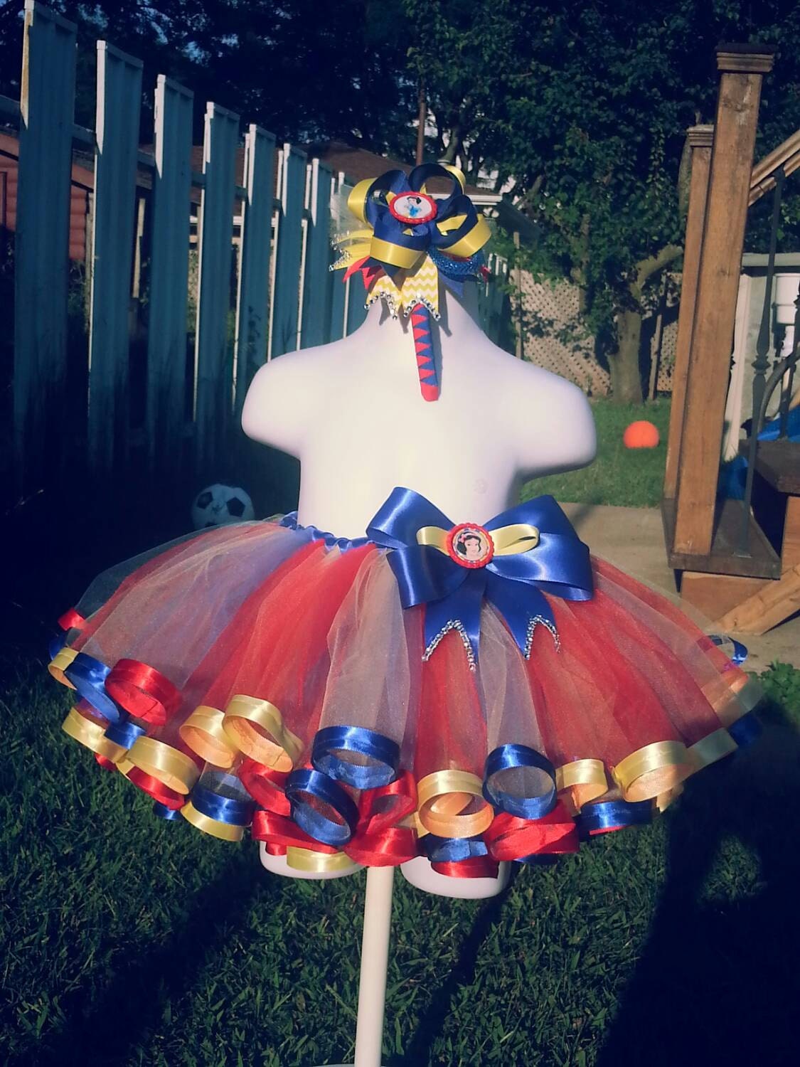 snow white tutu set