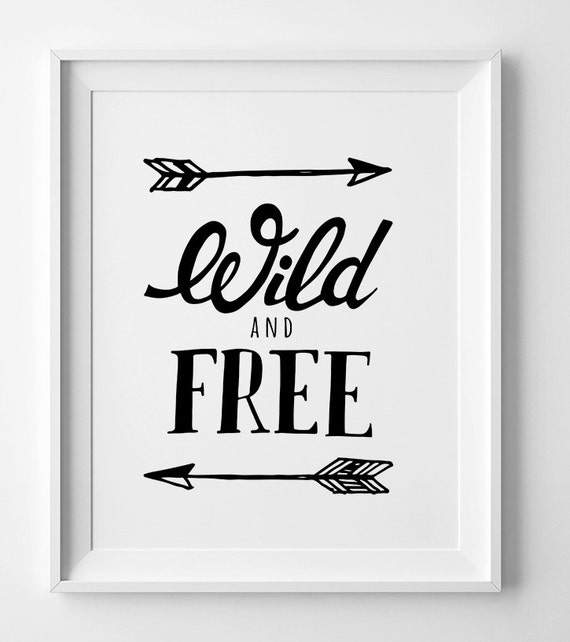 printable wall art digital print black and white art wild