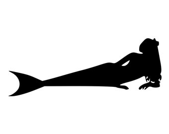 Free Free 122 Mermaid Laying Down Svg SVG PNG EPS DXF File