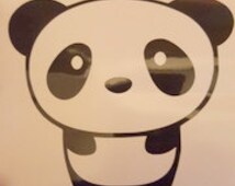 Popular items for panda decal on Etsy