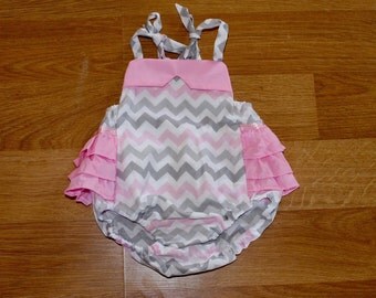 Ruffle Baby Romper (READY TO SHIP)