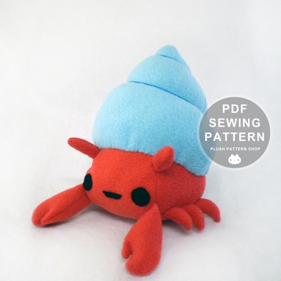 crab plush pattern