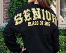 black senior shirt