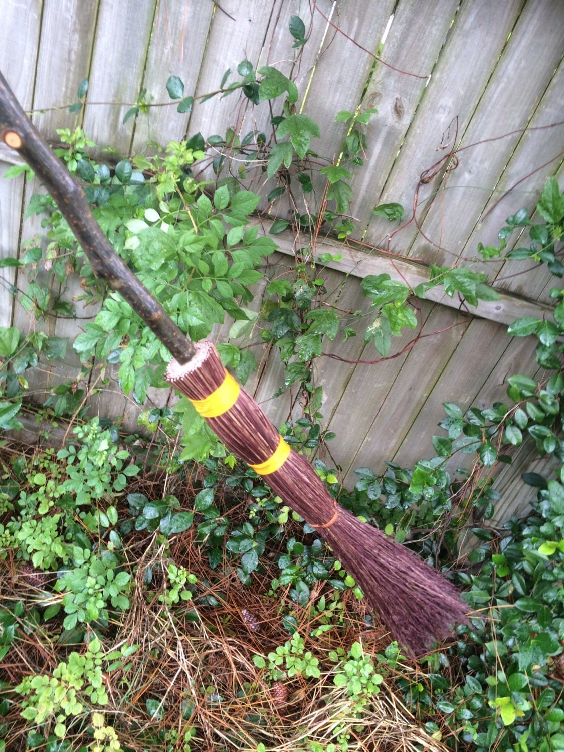 Handmade Wizard Broom Harry Potter Style Cosplay Artisan Broom