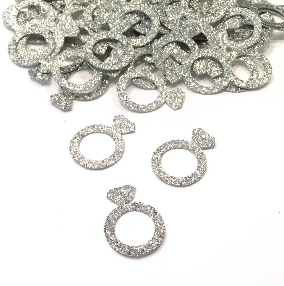 Engagement Ring Confetti Ring Confetti Wedding Decor