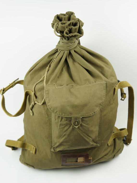 Soviet Russian Army Military Backpack Bag by SovietStreets on Etsy