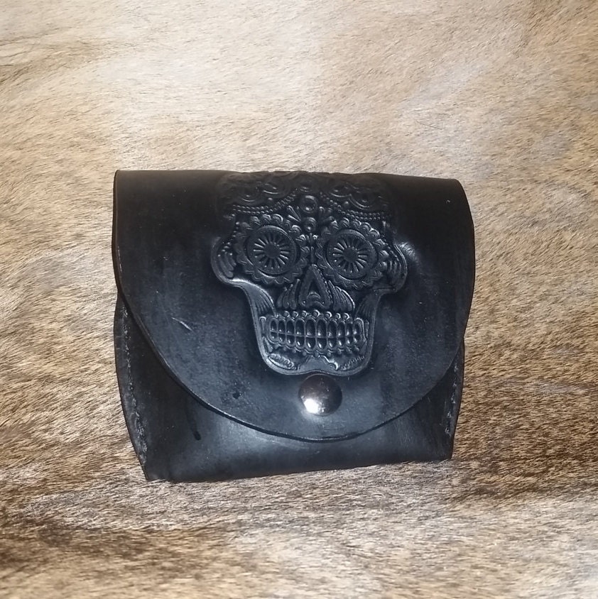 Sugar Skull Turkey Pot Call Holder