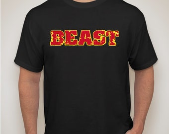 beauty and the beast mens shirt