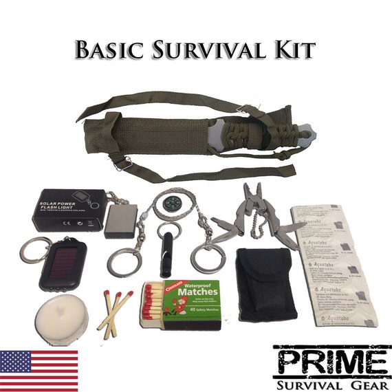 Prime Survival Gear Basic Survival Kit with by PrimeSurvivalGear