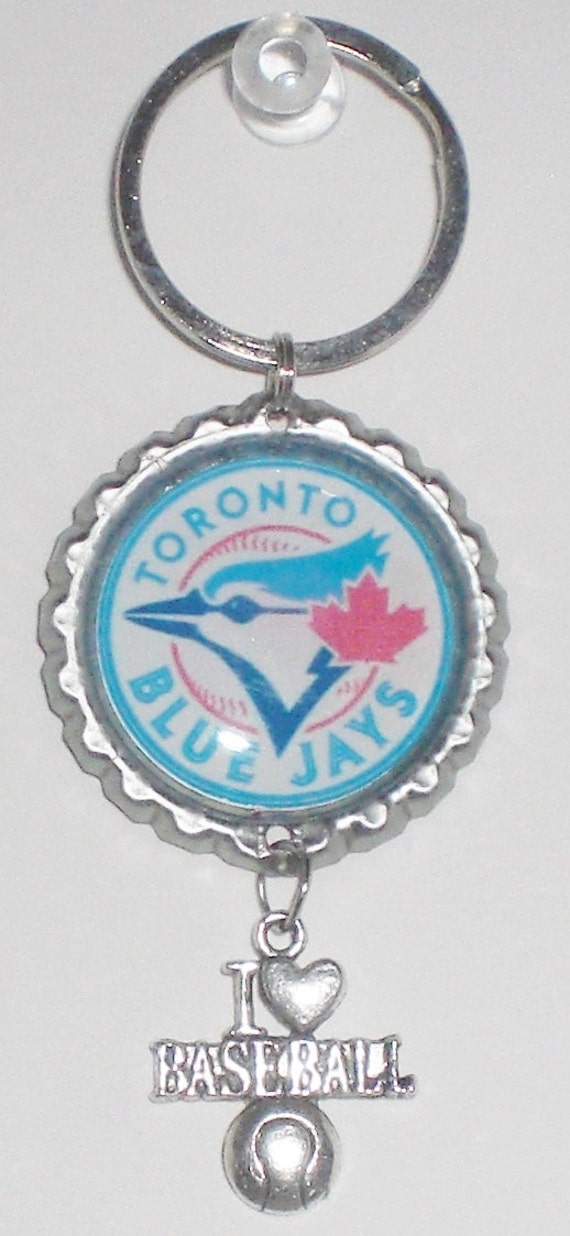 Items similar to Toronto Blue Jays Bottle Cap Keychain on Etsy