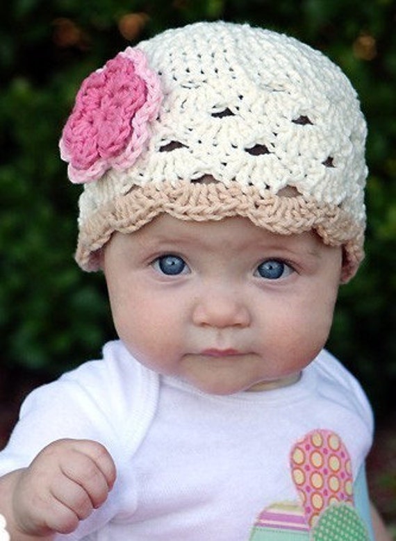 Crochet Baby Hat Baby Girl Beanie Baby Girl Baby Hat Baby