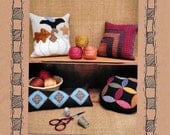 Wool Applique Pin Cushions PATTERN ONLY