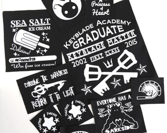 Kingdom Hearts Punk Patches