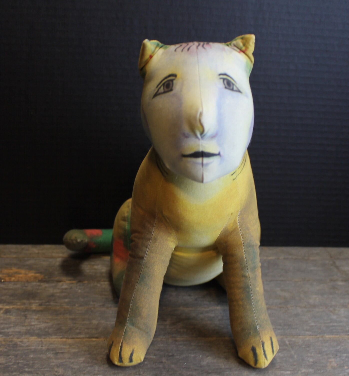 Vintage Stuffed Cat // The Toy Works