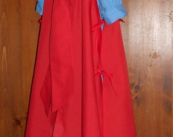 Little Red Riding Hood Costume - Dress and Cloak - Cosplay Costume - Kids Costume - girls costume - Into the woods costume
