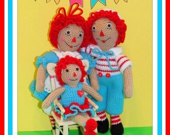 Classic Crochet Rag Dolls Pattern©