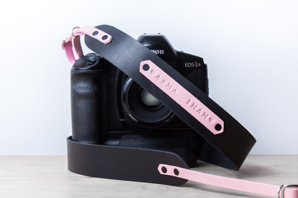 Personalized camera strap leather. Camera strap dslr. Camera