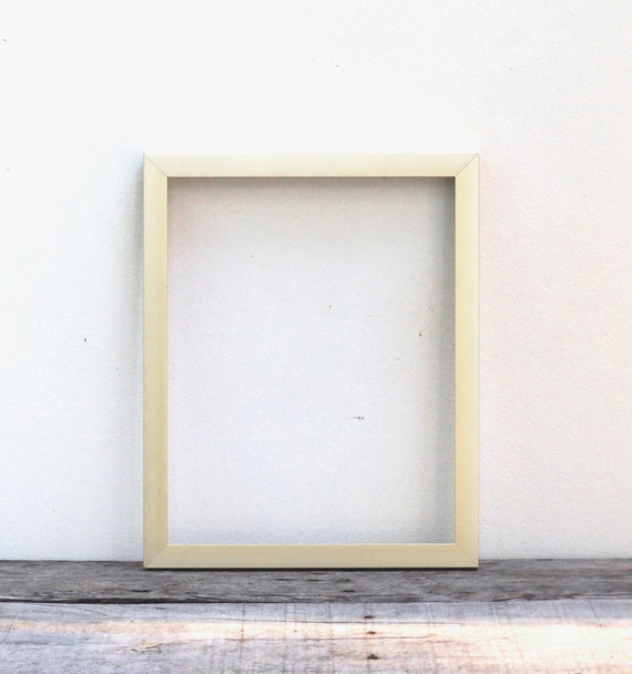 11x14 Simple Modern Gold Finish Picture Frame Brushed Light