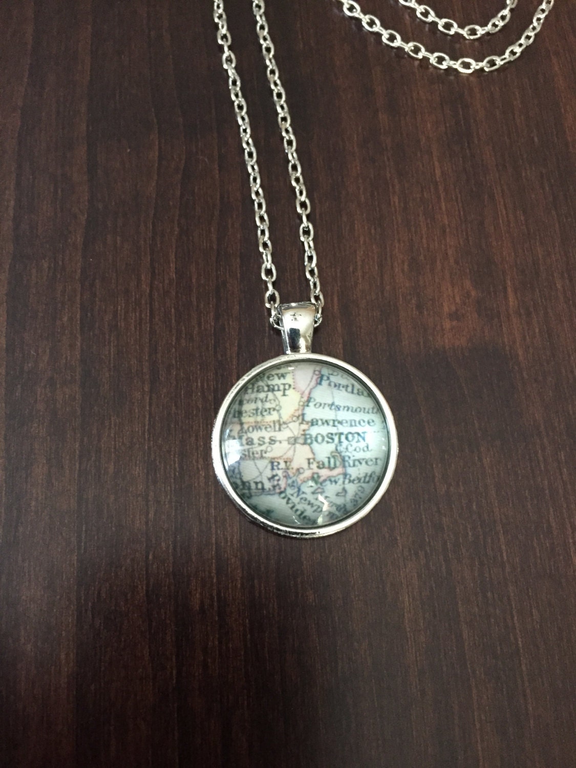 Boston Boston Necklace Boston jewelry Boston pendant