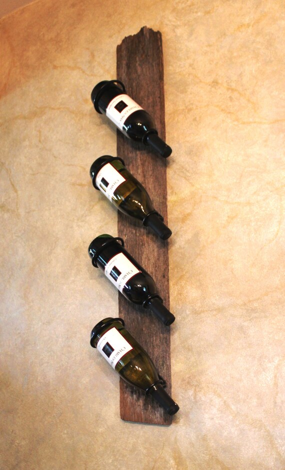 Rustic Wine Rack Wine Bottle Holder Reclaimed Wood