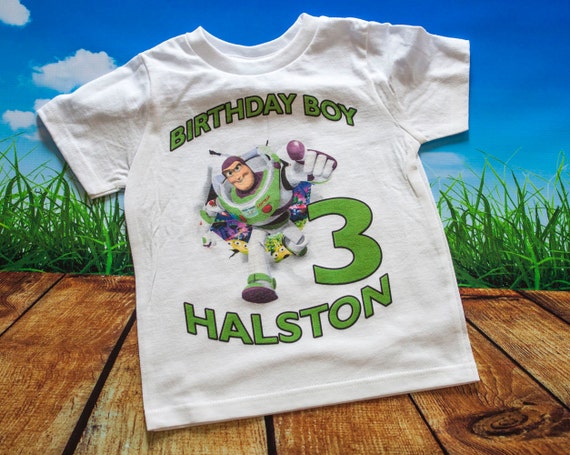 buzz birthday shirt