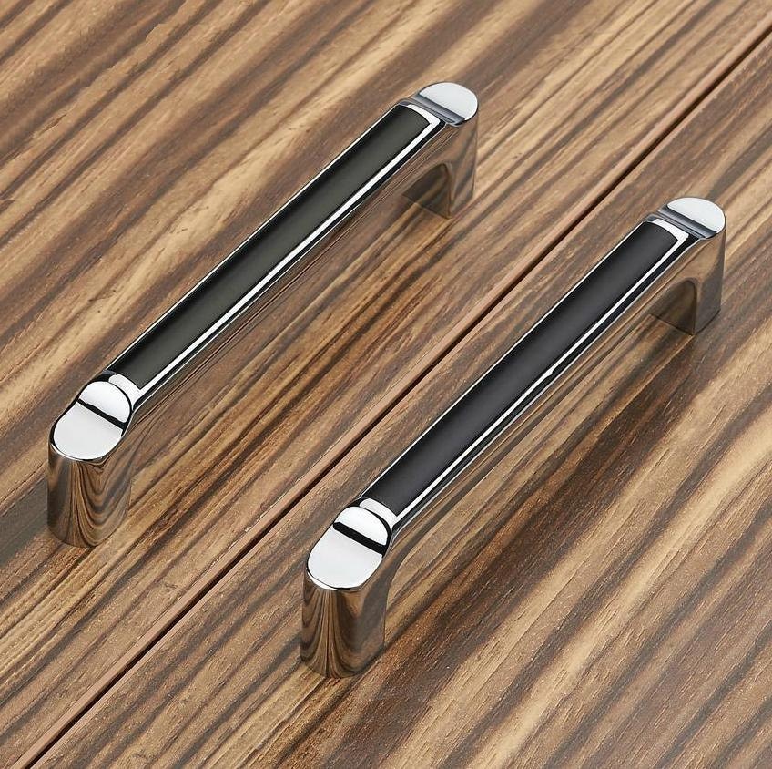 Kitchen Cabinet Handles Pulls Knobs Antique Black Silver