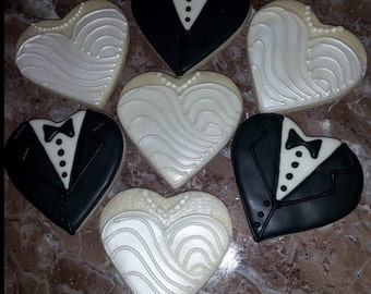 tuxedo cookies – Etsy