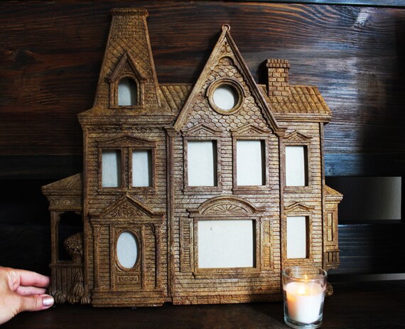 Vintage Victorian House Frame/Wall Decor