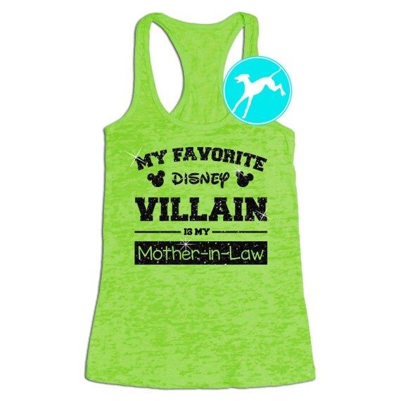 Disney Villain Workout Tank favorite villain by greyhoundgraphic