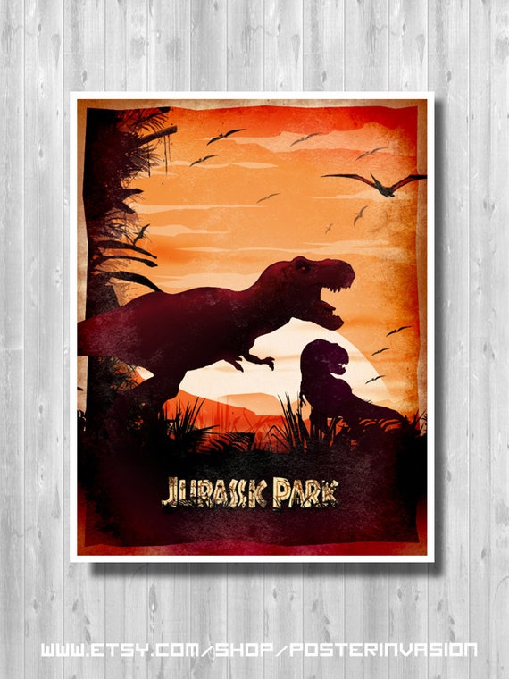 Jurassic Park Travel Poster Isla Nublar Jurassic Park Travel Poster Isla Nublar