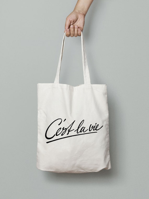 Vie   Canvas Tote gift La  bags Bridesmaid Tote canvas    Bag bridesmaid  Bag Gift   Canvas  tote Tote
