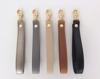 Leather Wrist Strap.Removable Wrist strap for
