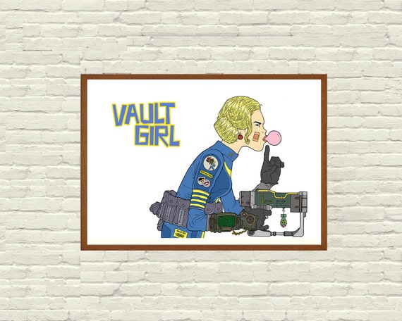 fallout 4 vault girl pip boy