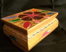 Popular items for painted wood box on Etsy
