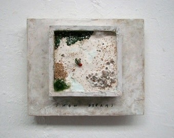 Wall Decor, Original sculpture, Landscape art, Abstract Art, wall sculpture. original art
