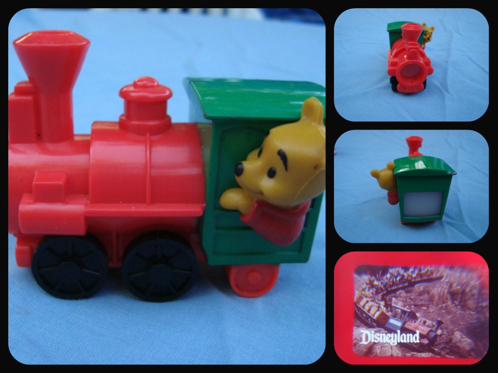 winnie the pooh wooden train