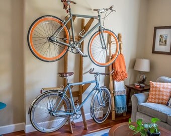 The Moose - Wall Mounted Double Bike Rack