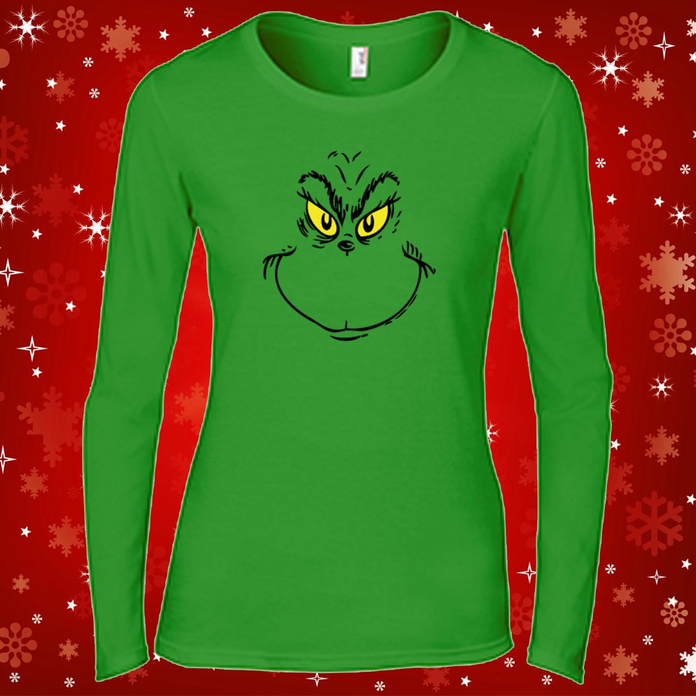 Grinch Long Sleeve Shirts