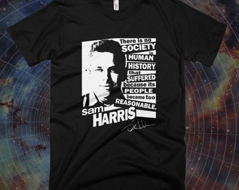 sam harris t shirt