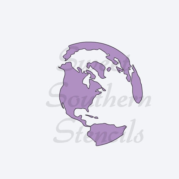Globe Stencil globe-stencil