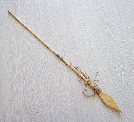 Wooden spear toy lance pike weapon toy