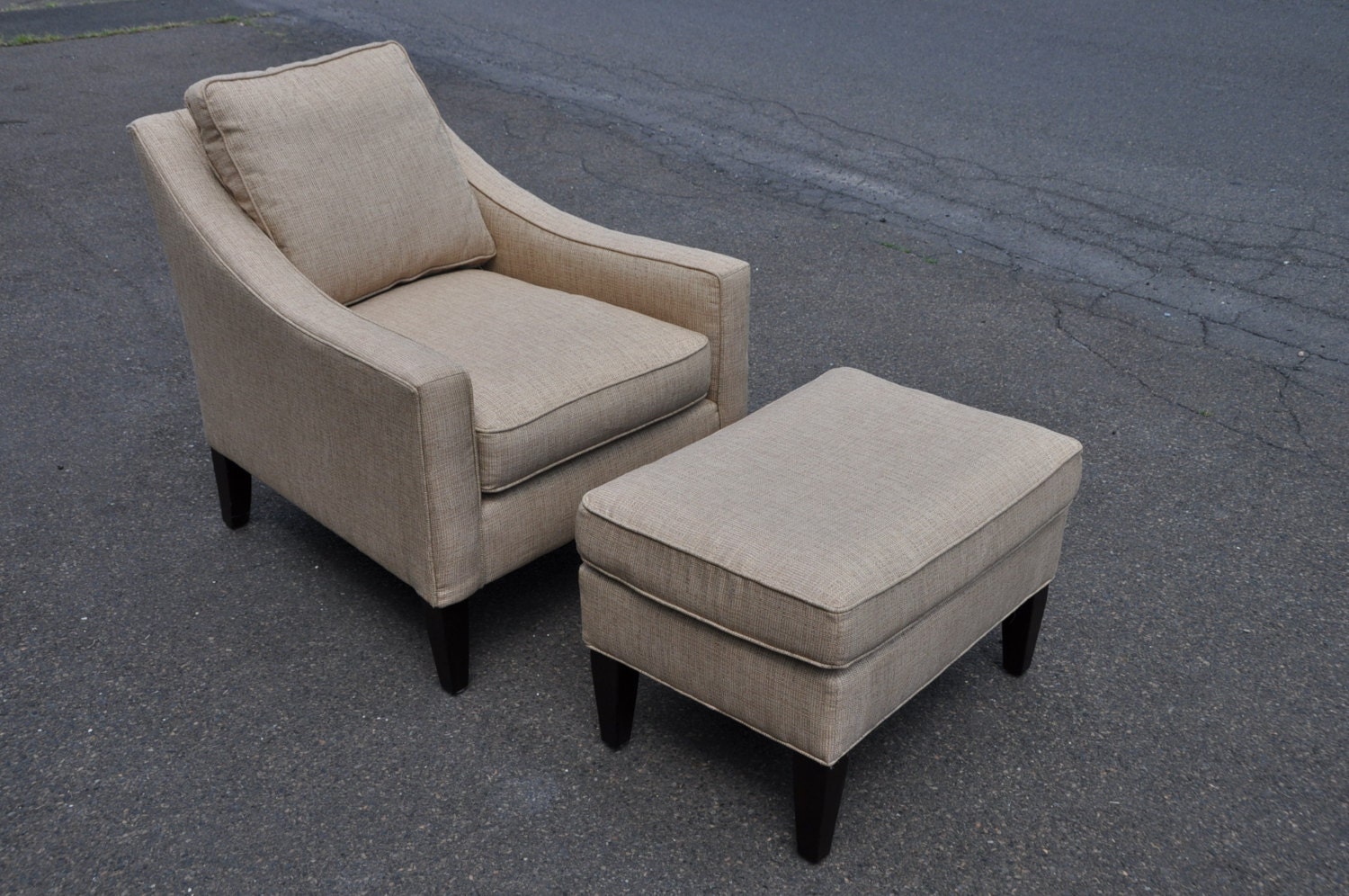 Century Furniture Essentials Club Chair And Ottoman – Haute Juice