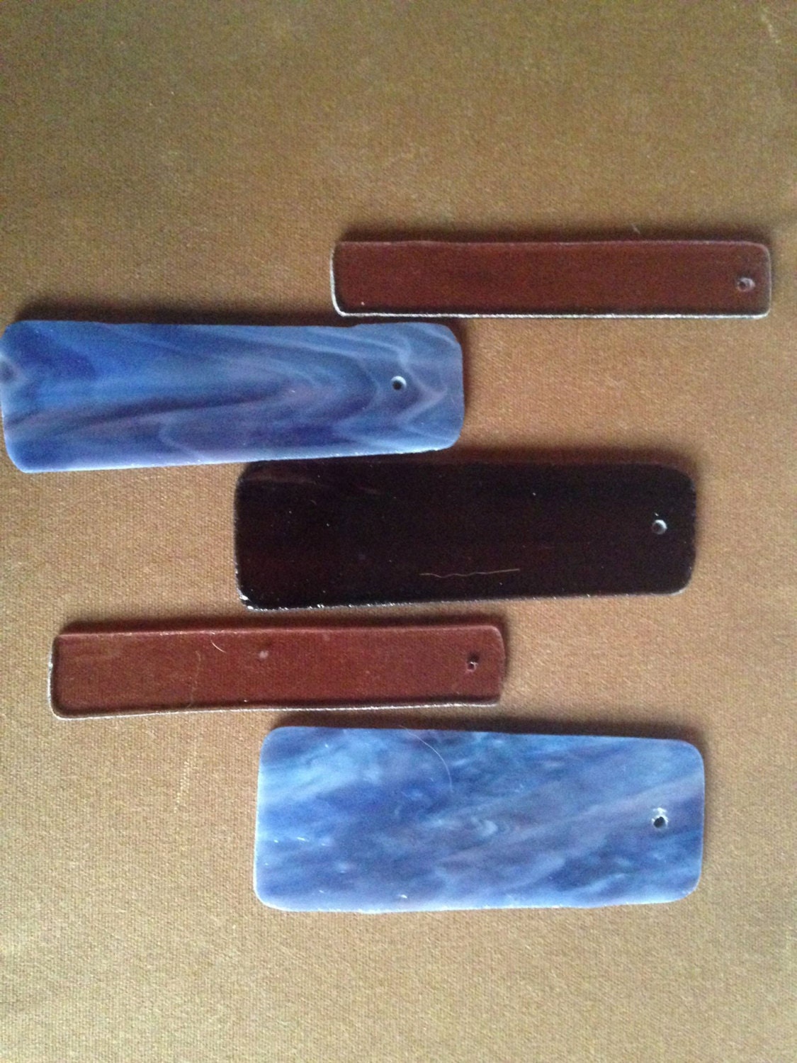 Purple Haze Stained Glass Chimes Pieces Pre Drilled 10 00