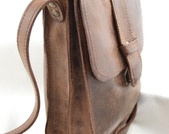 Leather purse - handmade