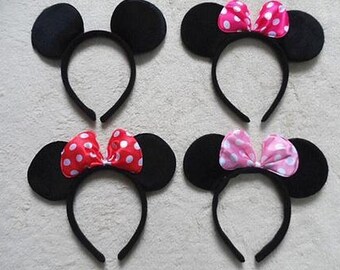 Minnie Mouse Ears, Party Favors, Birthday favors