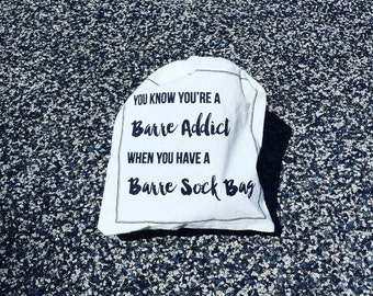 Barre Addict Barre Sock Bag