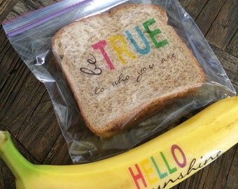 Lunch Box Notes, Lunch Box, Back to School, Lunch Box Tattoos, Kids Lunch Box, Words of Wisdom, Lunch Box Ideas, Lunch Box Jokes - Set of 6